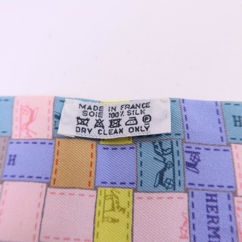 HERMES 絲質Twilly絲巾-6