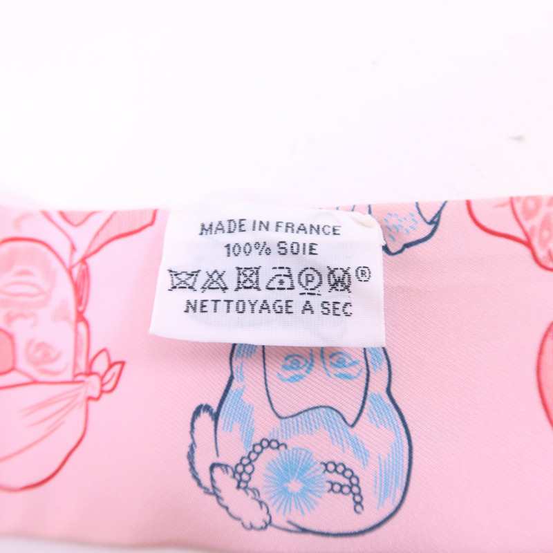 HERMES 絲質Twilly絲巾-6