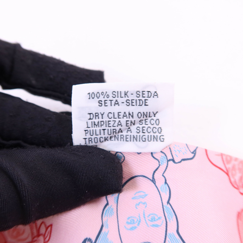 HERMES 絲質Twilly絲巾-7