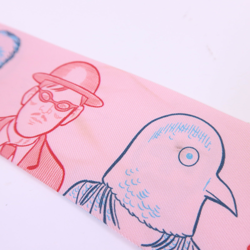 HERMES 絲質Twilly絲巾-10