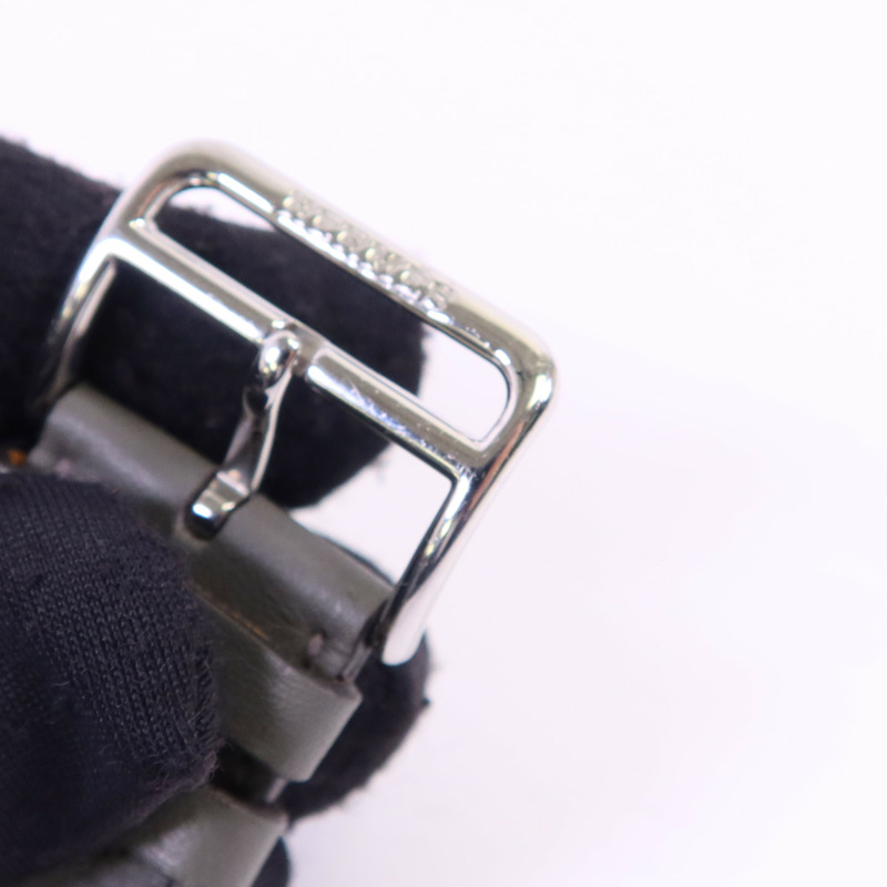 HERMES Swift皮革Apple Watch Strap銀扣錶帶-12