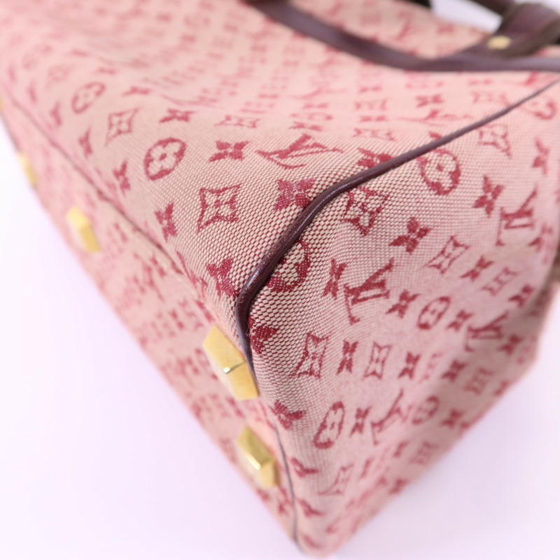 LOUIS VUITTON Monogram Mini Josephine PM金扣手挽袋-11