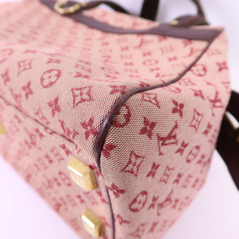 LOUIS VUITTON Monogram Mini Josephine PM金扣手挽袋-13