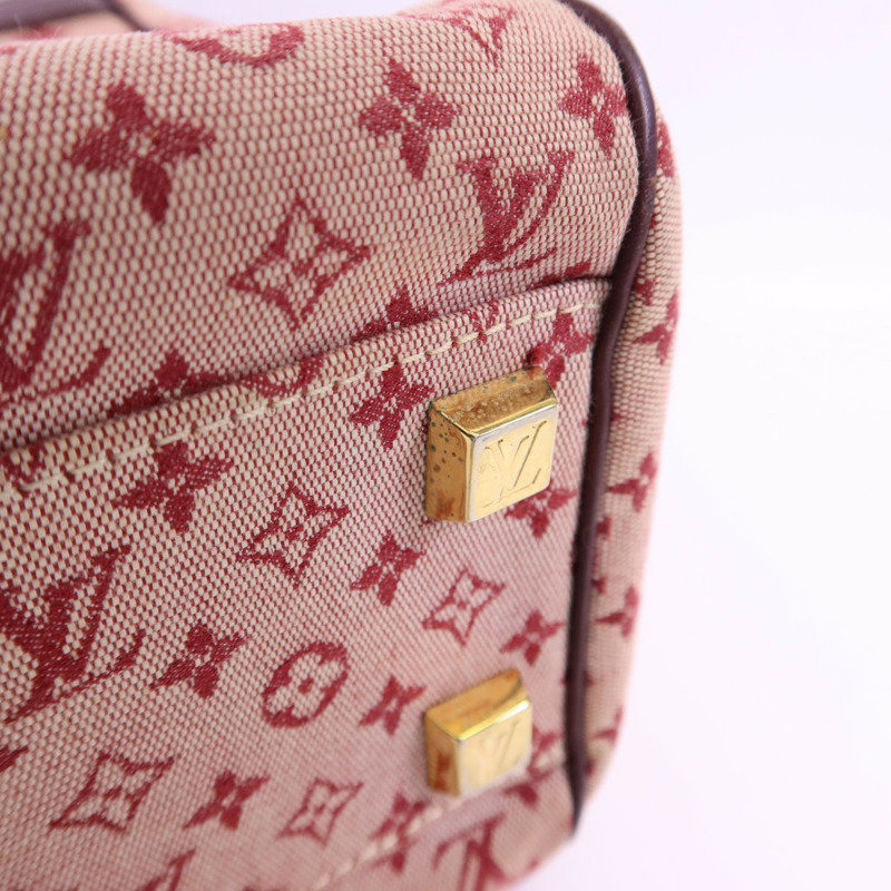 LOUIS VUITTON Monogram Mini Josephine PM金扣手挽袋-15