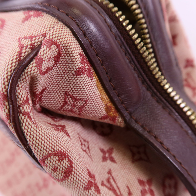 LOUIS VUITTON Monogram Mini Josephine PM金扣手挽袋-16