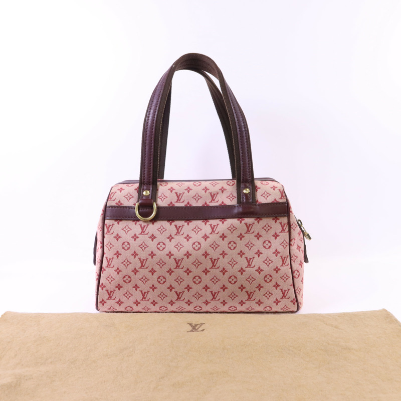 LOUIS VUITTON Monogram Mini Josephine PM金扣手挽袋-21