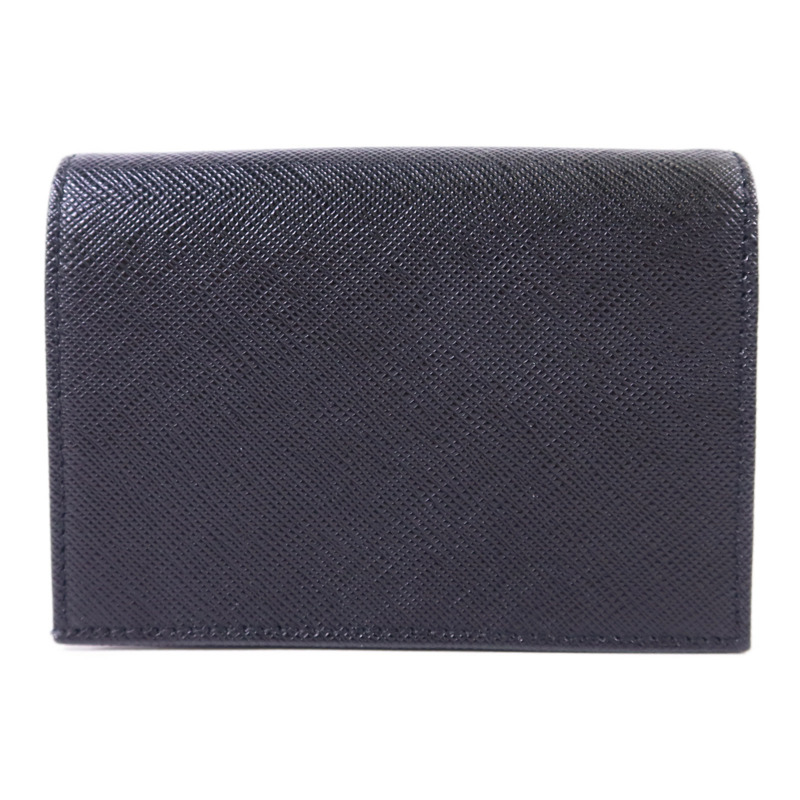 PRADA 牛皮皮革Wallet金扣錢包-1