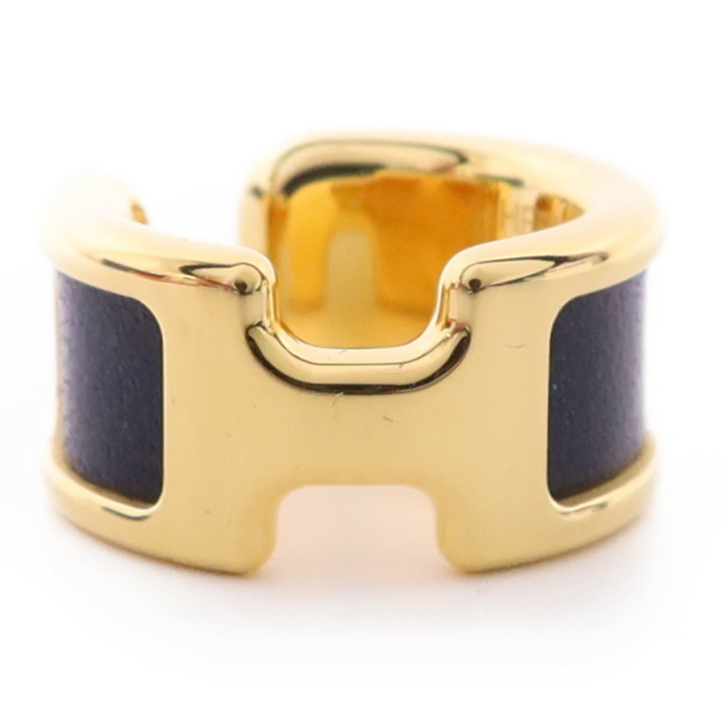 HERMES 金屬/皮革Olympe Ear Cuff耳夾-0