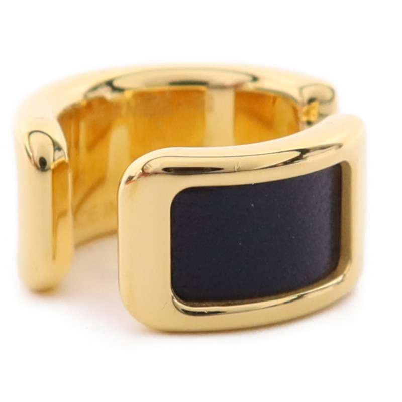HERMES 金屬/皮革Olympe Ear Cuff耳夾-3