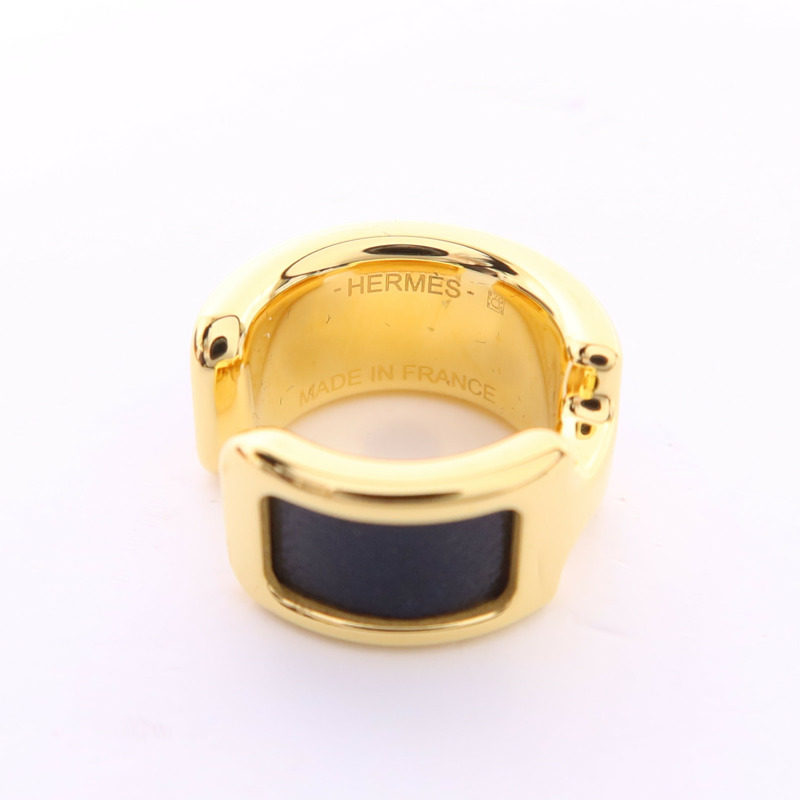 HERMES 金屬/皮革Olympe Ear Cuff耳夾-5