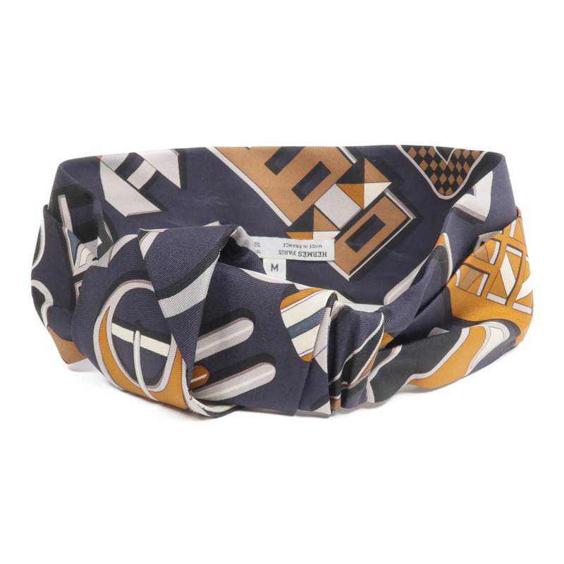 HERMES 絲質Hair Band髮帶-0