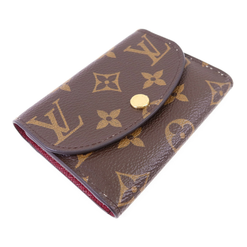 LOUIS VUITTON Monogram Rosalie金扣零錢包-2