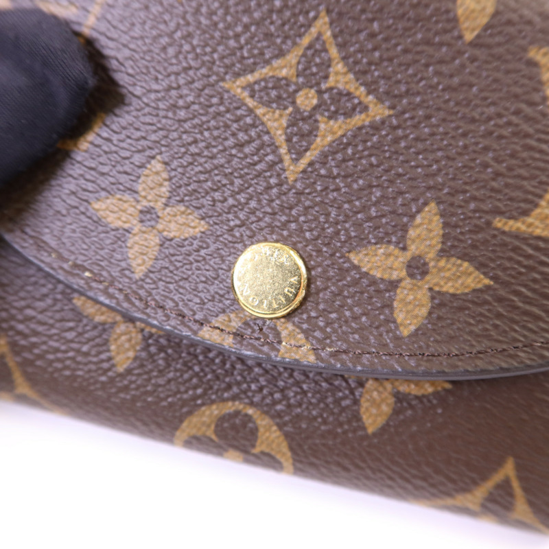 LOUIS VUITTON Monogram Rosalie金扣零錢包-8