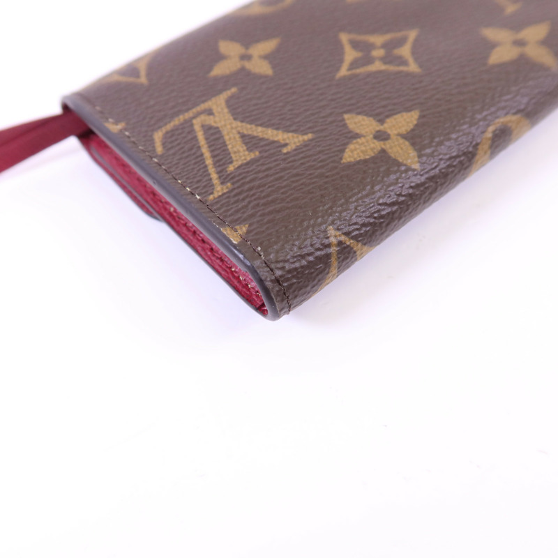 LOUIS VUITTON Monogram Rosalie金扣零錢包-12