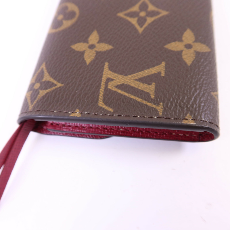 LOUIS VUITTON Monogram Rosalie金扣零錢包-13