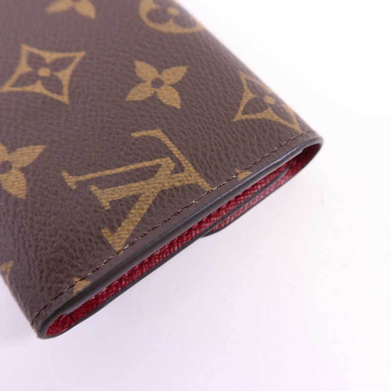 LOUIS VUITTON Monogram Rosalie金扣零錢包-14