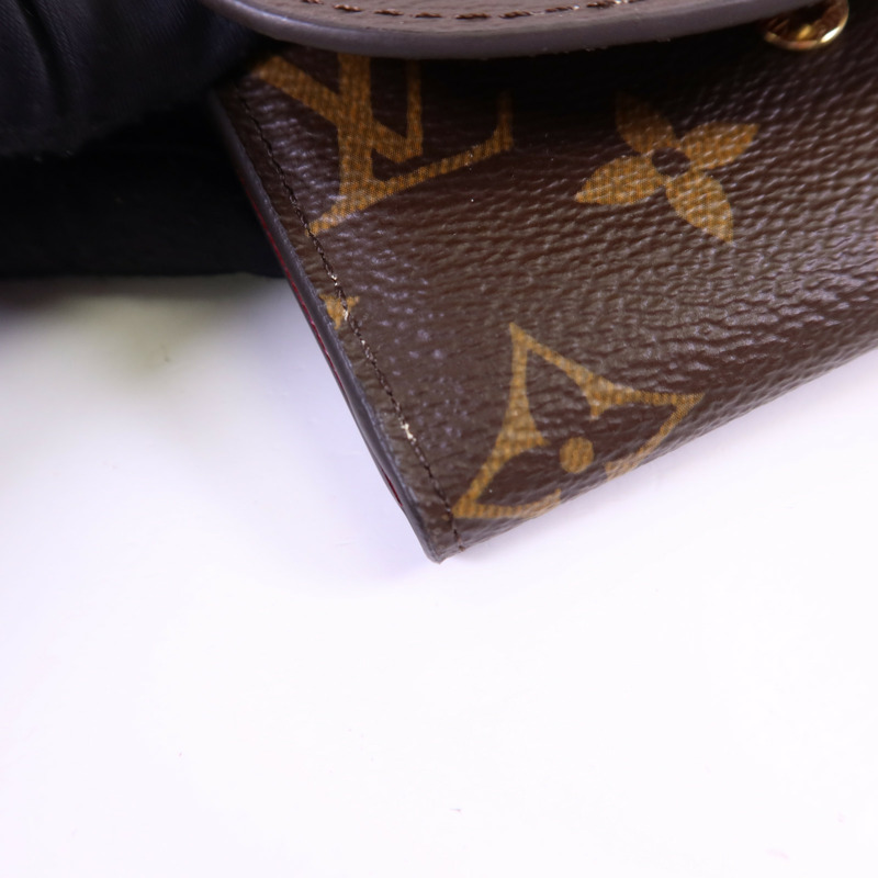 LOUIS VUITTON Monogram Rosalie金扣零錢包-16