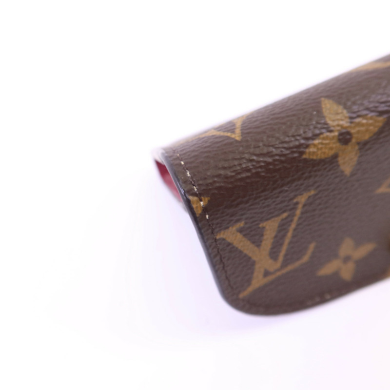 LOUIS VUITTON Monogram Rosalie金扣零錢包-17