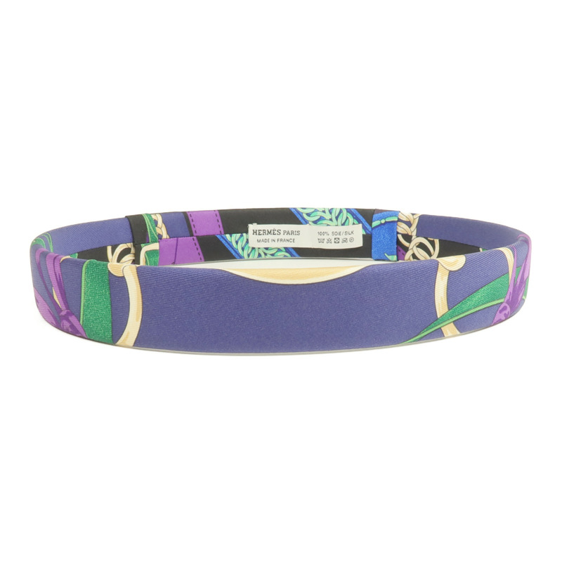 HERMES 絲質Hair Band髮帶-0