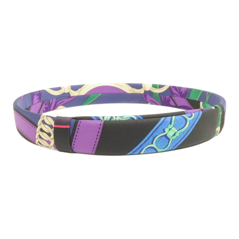 HERMES 絲質Hair Band髮帶-2