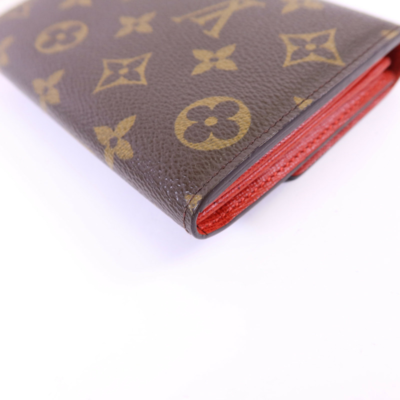 LOUIS VUITTON Monogram Groom Portefeuille Sarah金扣長錢包-11