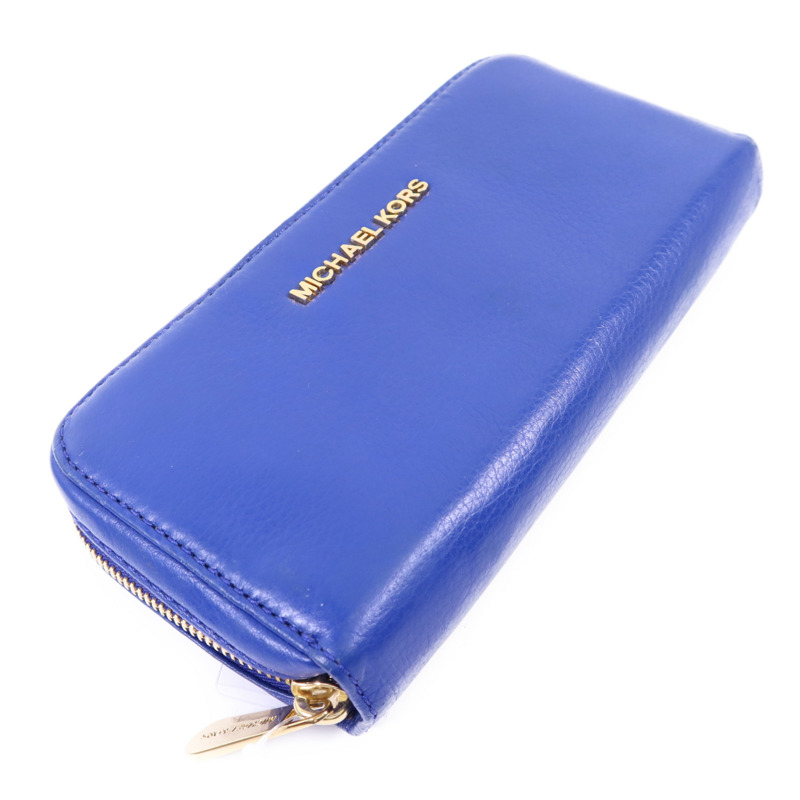 Michael Kors 牛皮皮革Long Wallet金扣長錢包-2