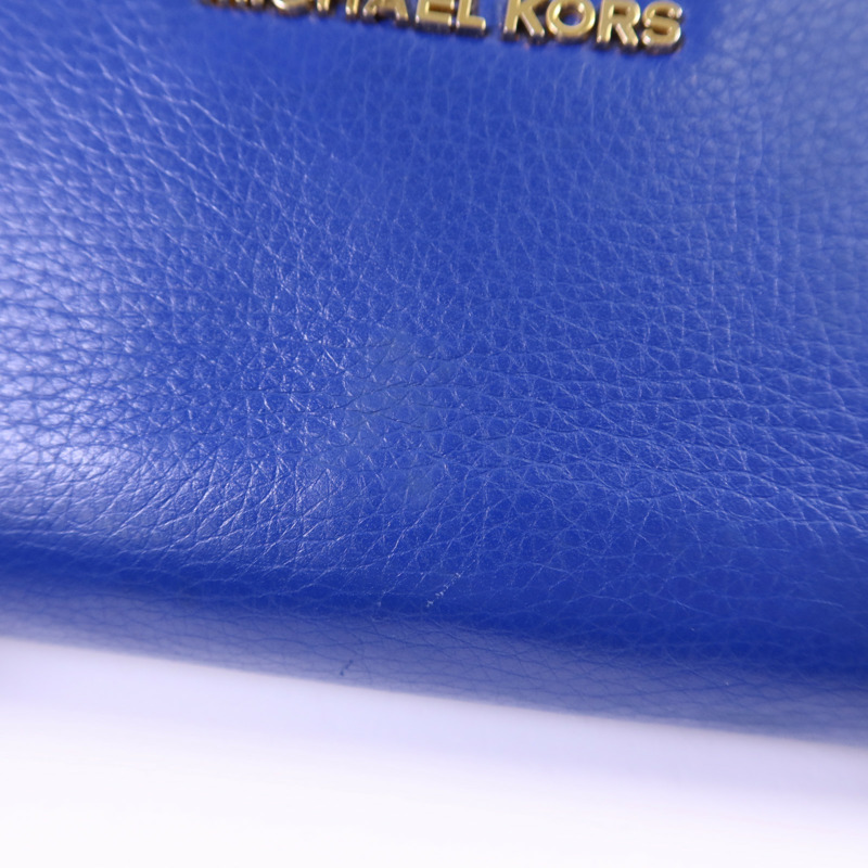 Michael Kors 牛皮皮革Long Wallet金扣長錢包-12