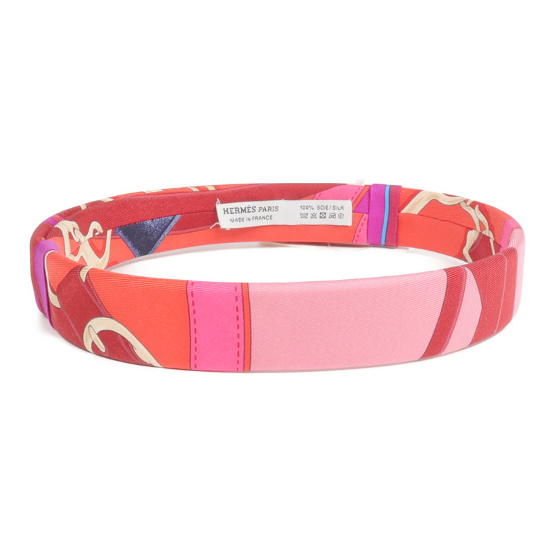 HERMES 絲質Hair Band髮帶-0