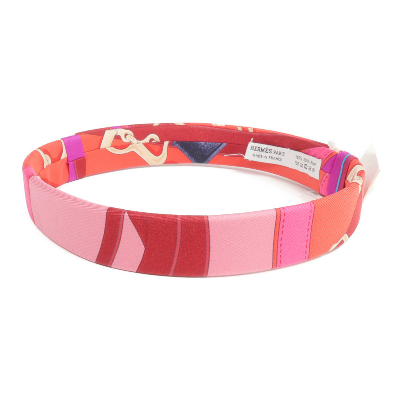 HERMES 絲質Hair Band髮帶-1