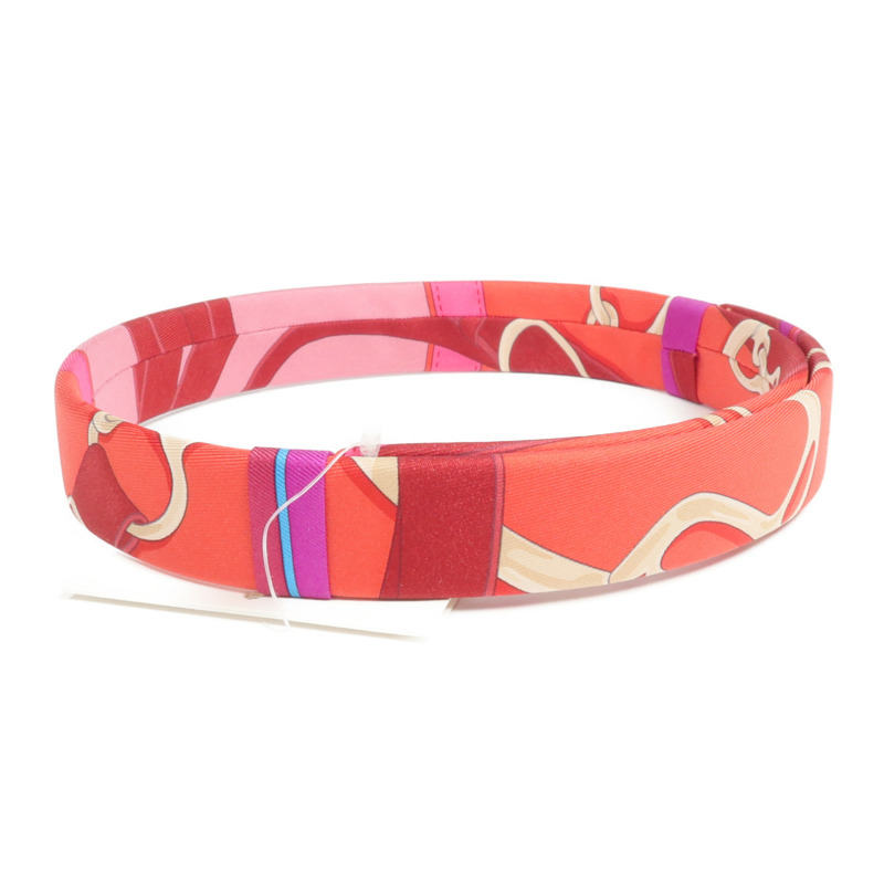 HERMES 絲質Hair Band髮帶-2