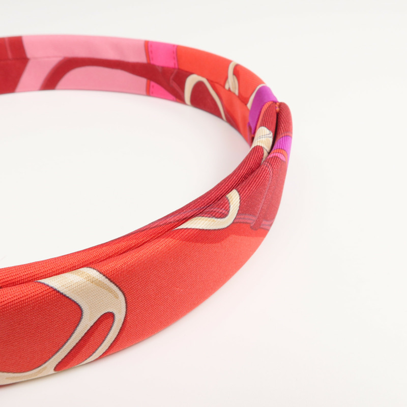 HERMES 絲質Hair Band髮帶-5