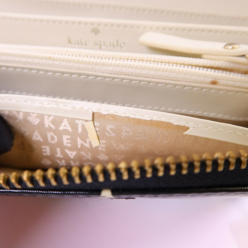 Kate Spade PVC Long Wallet金扣長錢包-15