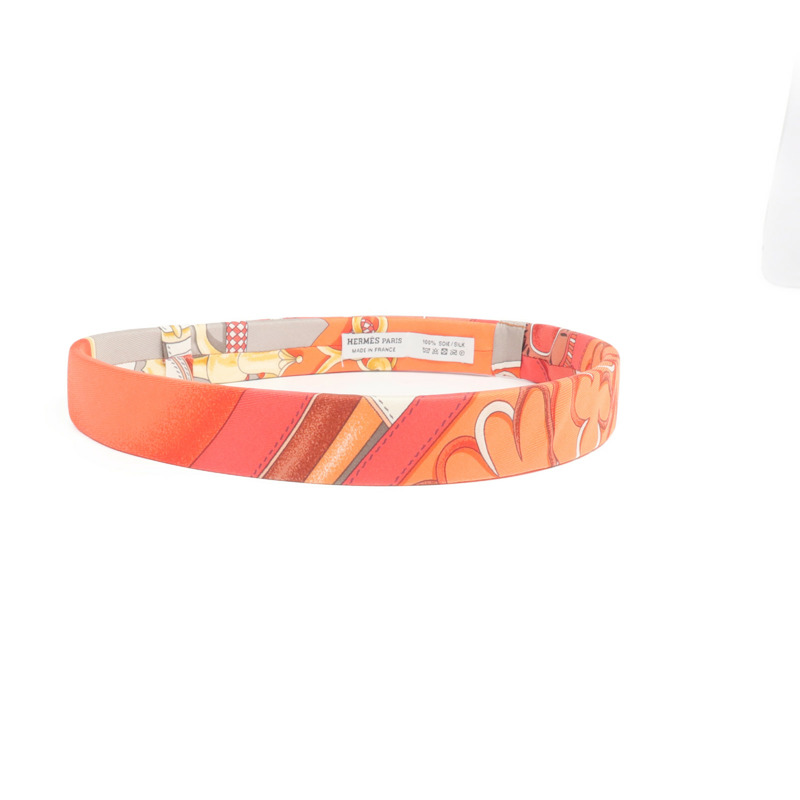 HERMES 絲質Hair Band髮帶-0