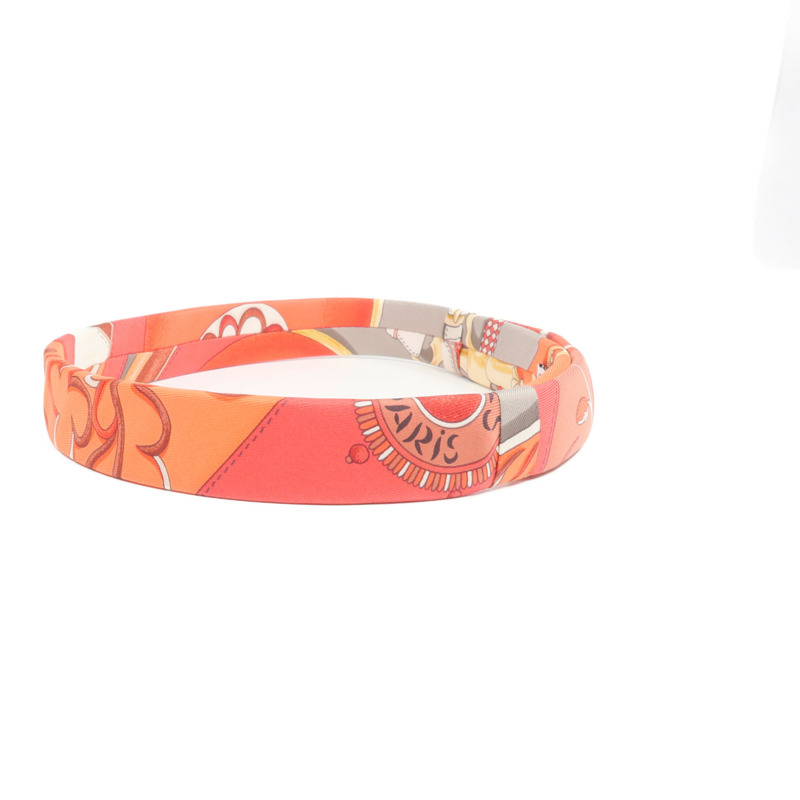 HERMES 絲質Hair Band髮帶-1