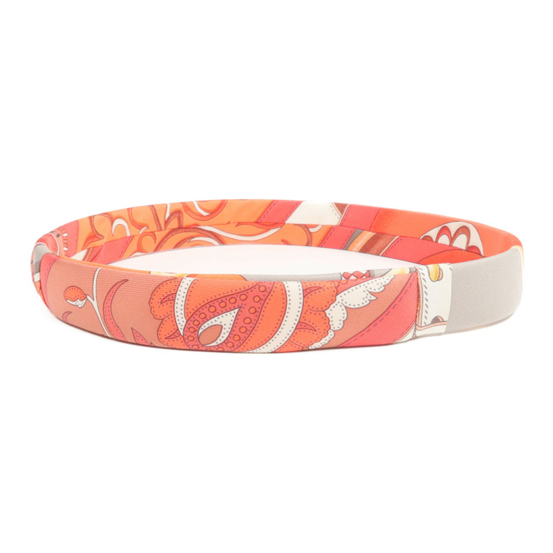 HERMES 絲質Hair Band髮帶-2