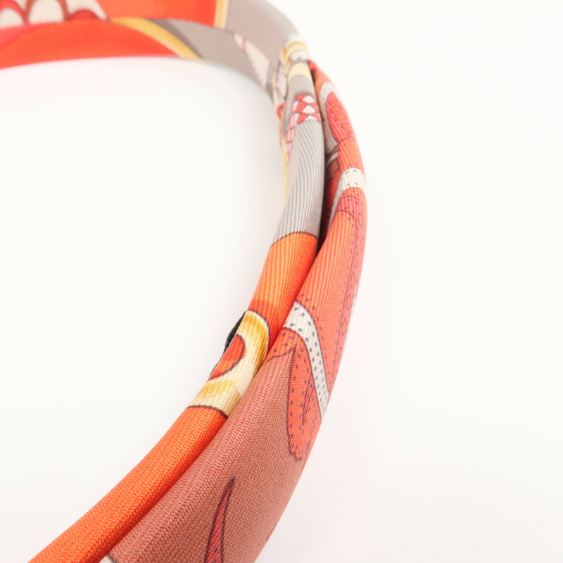 HERMES 絲質Hair Band髮帶-4