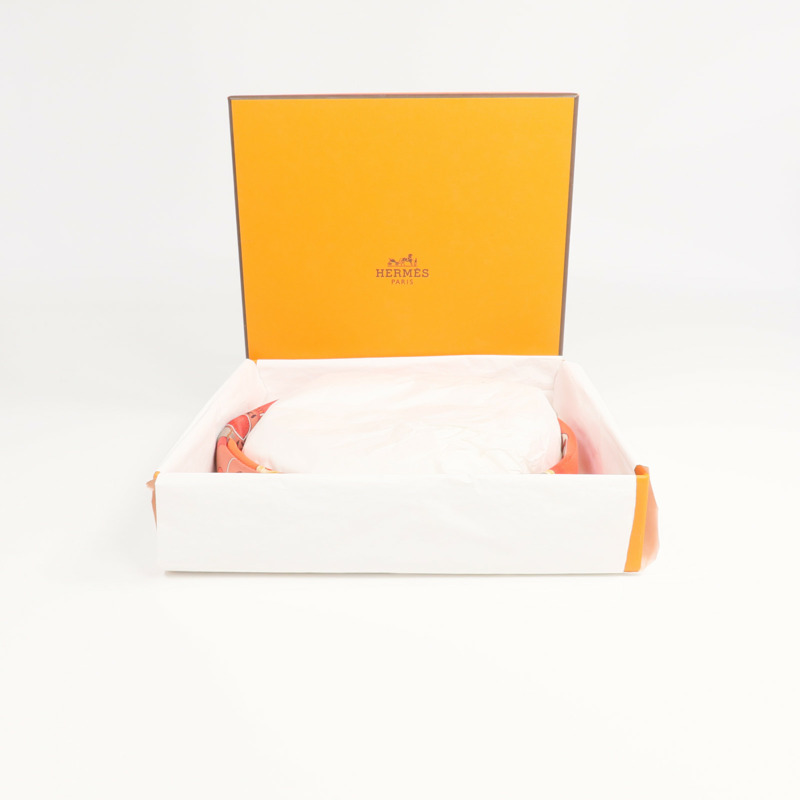 HERMES 絲質Hair Band髮帶-6