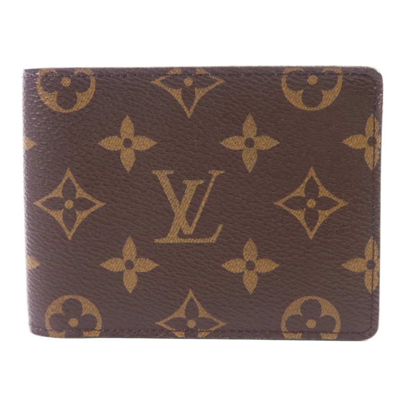 LOUIS VUITTON Monogram Multiple Wallet錢包-0