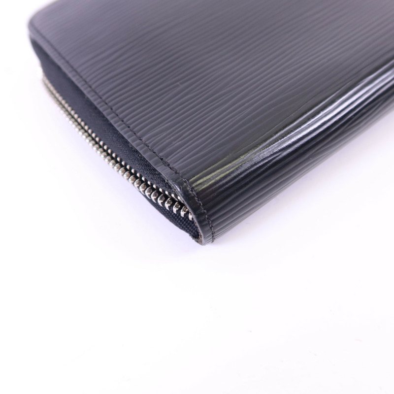 LOUIS VUITTON Epi Zipper Long Wallet銀扣長錢包-11