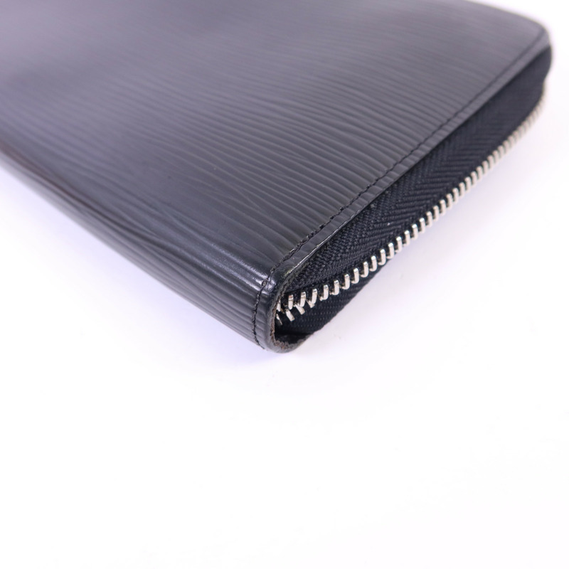 LOUIS VUITTON Epi Zipper Long Wallet銀扣長錢包-12