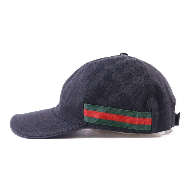 GUCCI 帆布Logo Hat帽子-2