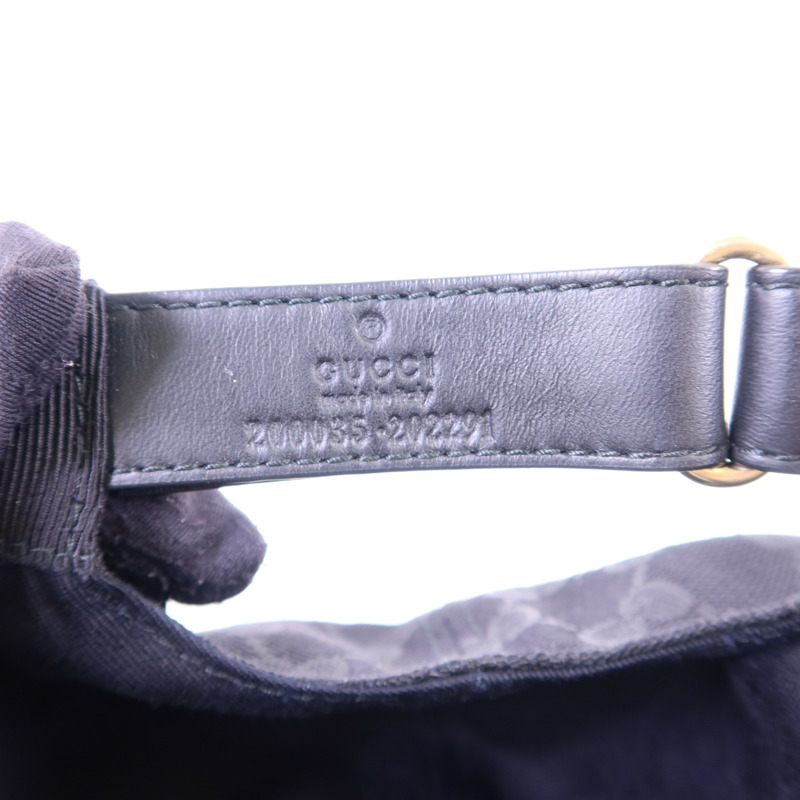 GUCCI 帆布Logo Hat帽子-7
