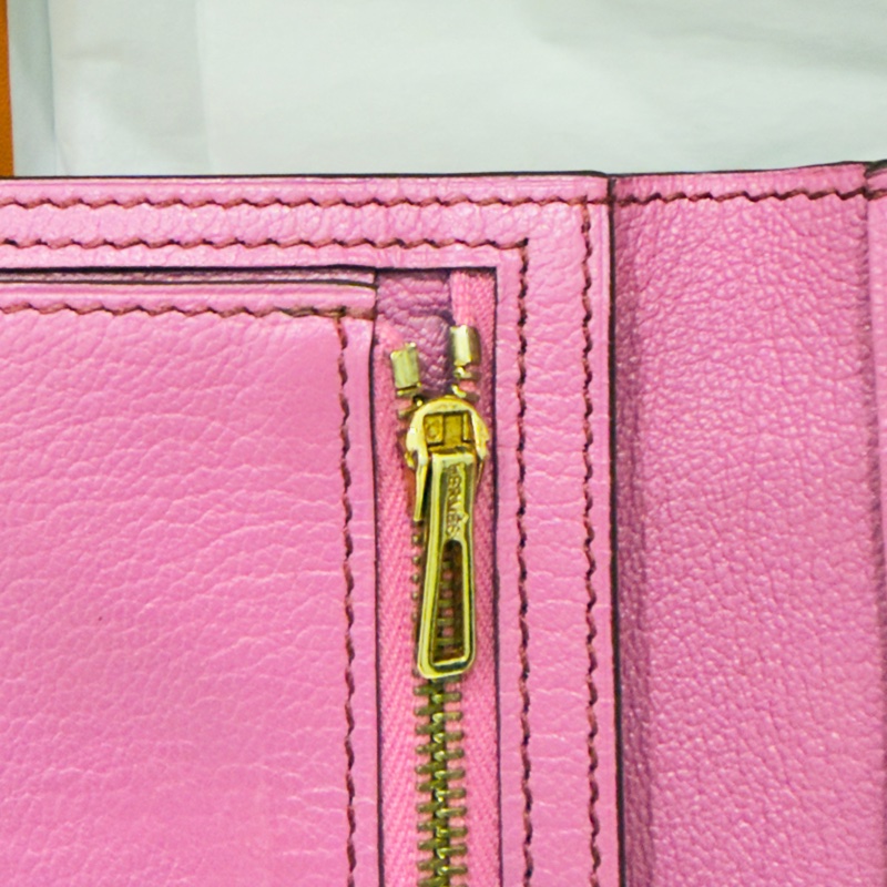 Hermes 鴕鳥皮短夾-19