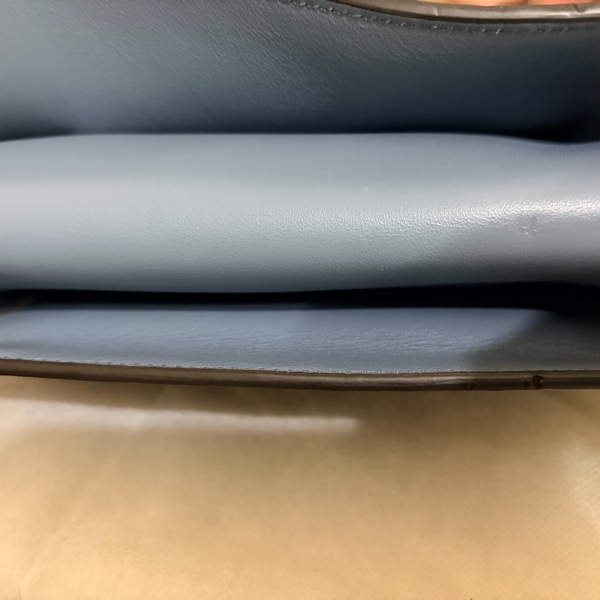 Chloé Faye 藍灰色麂皮拼接肩背包｜有購證-5