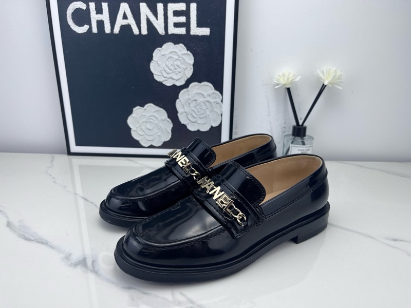chanel香奈兒 鏈條字母樂福鞋 36碼-0