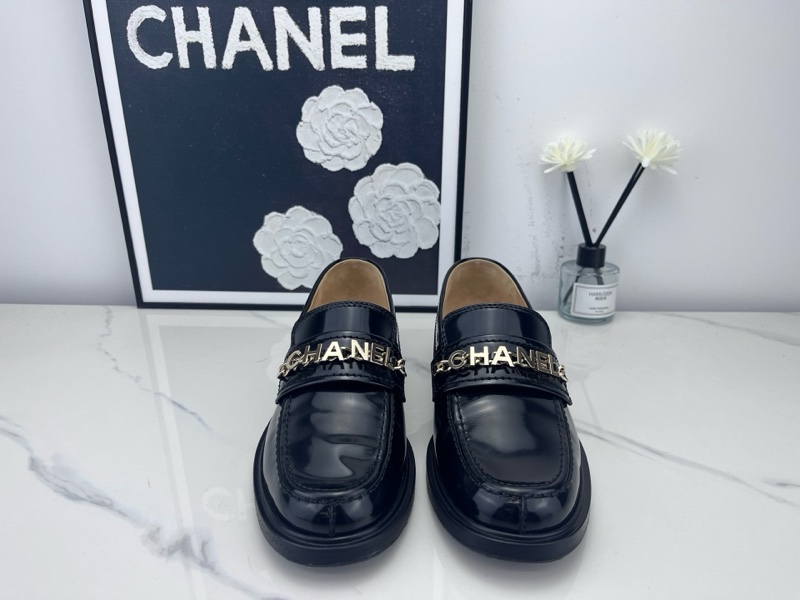 chanel香奈兒 鏈條字母樂福鞋 36碼-1