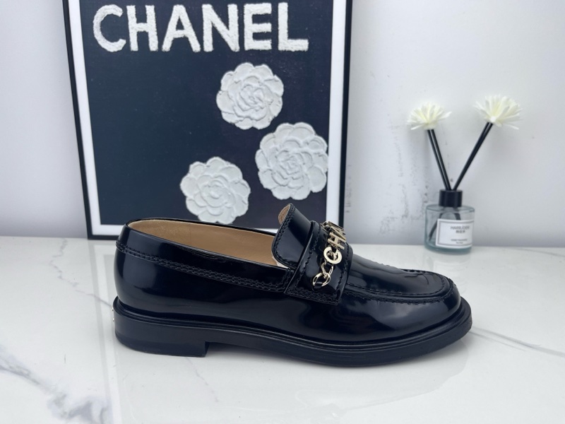 chanel香奈兒 鏈條字母樂福鞋 36碼-5