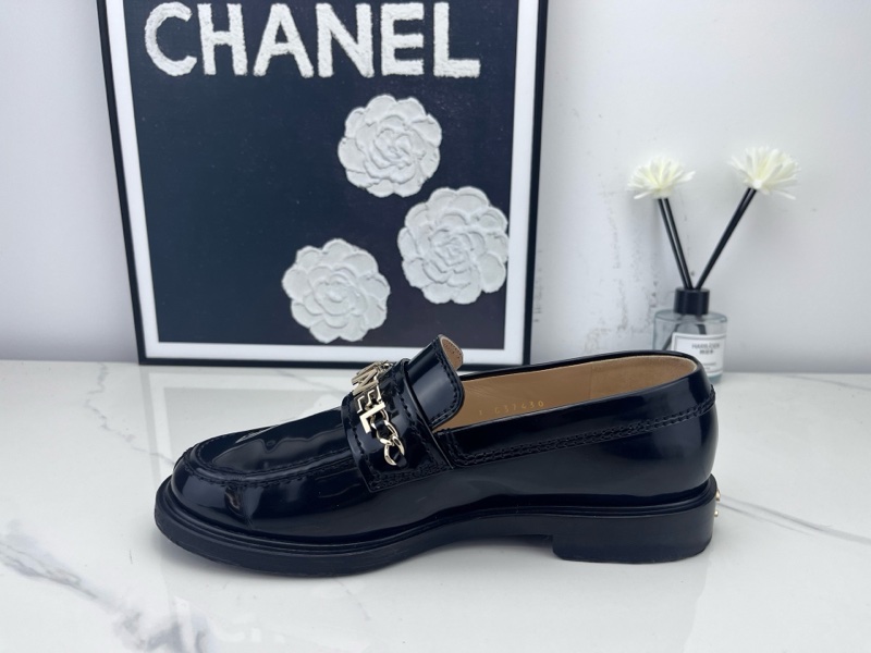 chanel香奈兒 鏈條字母樂福鞋 36碼-6