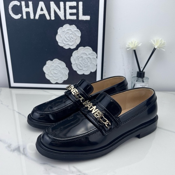 chanel香奈兒 鏈條字母樂福鞋 36碼-9