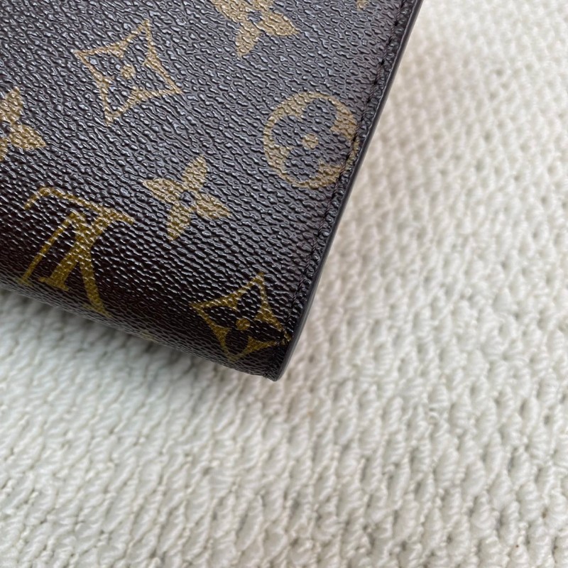 專櫃價2.8折！LOUIS VUITTON  Victoire系列維多利亞老花鏈條皮革包 可斜挎可單肩-8